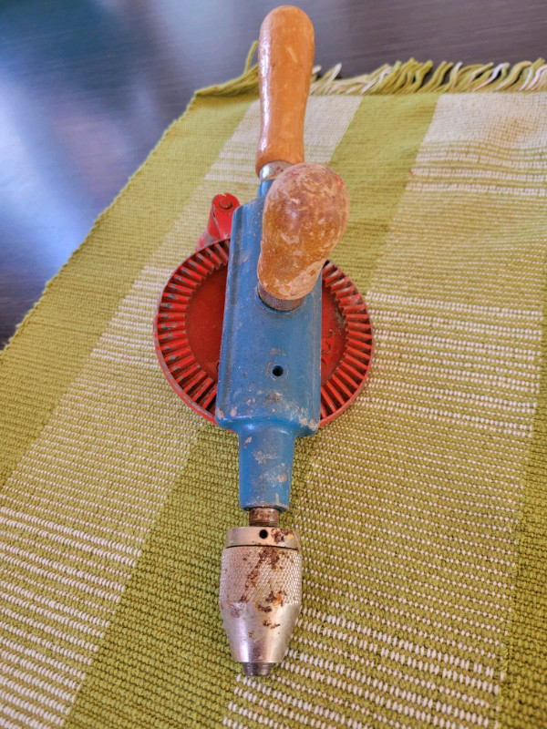 Perceuse à main Fleetway Clipper vintage hand drill dans Art et objets de collection  à Ville de Montréal - Image 2
