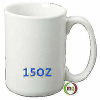 15oz Sublimation mug for heat press transfer 36pcs/case