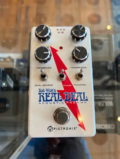PigTronix Bob Weir's Real Deal Acoustic Preamp, View more