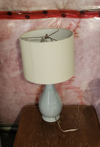 Classic light blue lamp for sale!