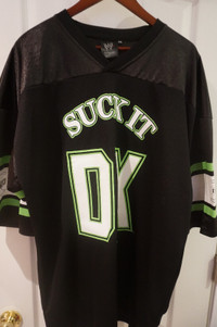WWE Authentic D-X football jersey