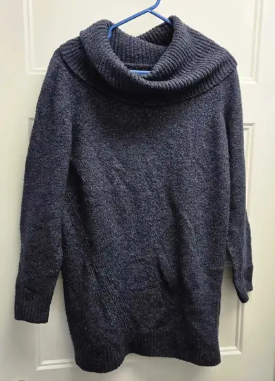 Stay warm and stylish with this Thyme Maternity sweater, perfect for chilly days, featuring a cozy c...