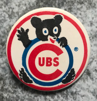 Chicago Cubs MLB macaron - pin rare