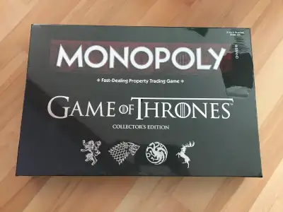 Game of Thrones Monopoly Brand New $60 firm , View more