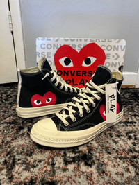 size 10 cdg converse  