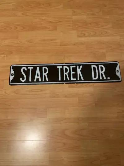 Star Trek Metal Sign, View more