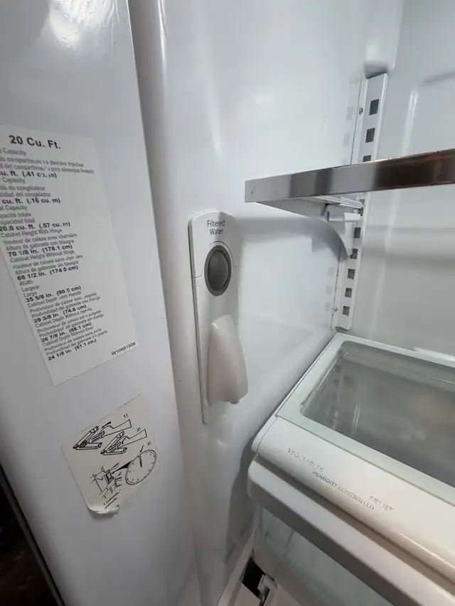 KitchenAid counterdepth fridge - delivery  in Refrigerators in West Island - Image 6