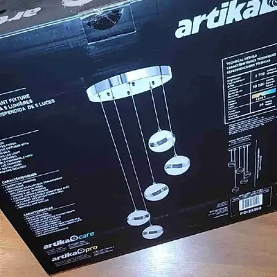 Artika Wavey 5-Light LED Pendant Fixture, View more