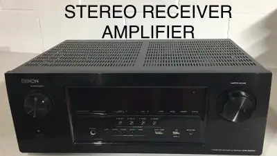 Great sounding Canon AVR-S900W with integrated network. 5.1 system. 4 satellite. The subwoofer is ex...