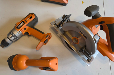 Rigid Power Tools Set - Good Condition., View more