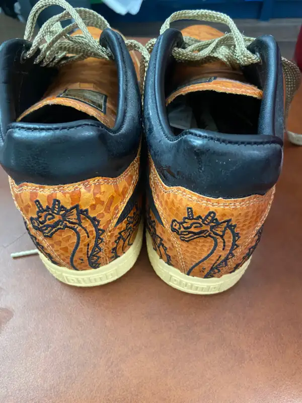 Mens Ltd Puma Godzilla Sneakers Terror King Mint Size 9 in Men's Shoes in Oshawa / Durham Region - Image 4