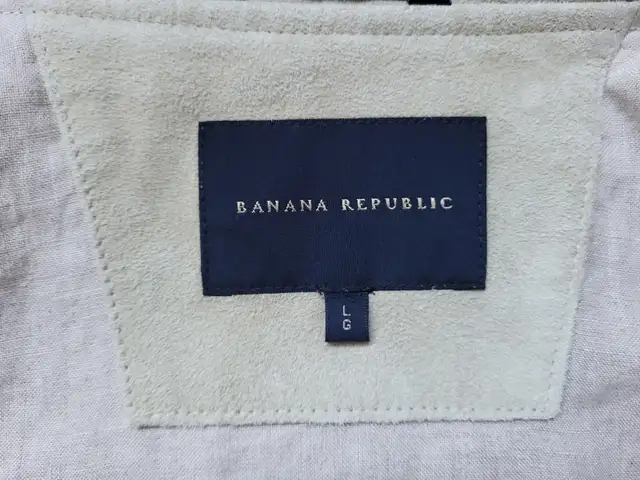 Banana Republic Suede Men's Jacket size Large in Men's in Mississauga / Peel Region - Image 8
