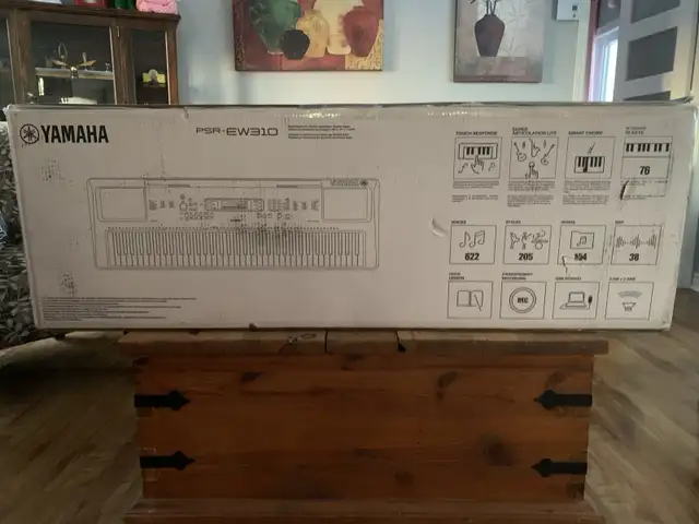 YAMAHA PSR-EW310 Clavier Portable 76 touches avec alimentation in Pianos & Keyboards in Longueuil / South Shore - Image 8