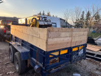 Dump trailer 5 ton $3500