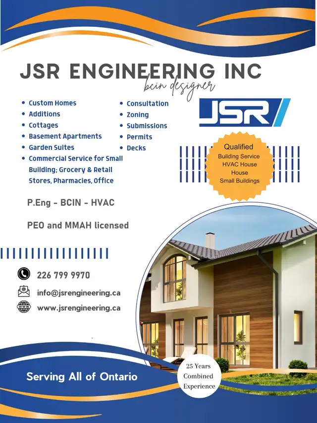 Permit Drawings P.Eng, BCIN, HVAC - GUARANTEED PERMIT APPROVAL62863724107907121