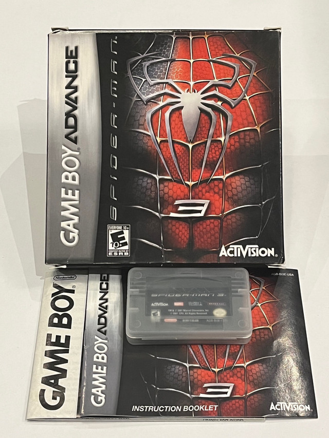 GBA/    Spider-Man 3/   Complete In Box/  Game Boy Advance in Arts & Collectibles in Markham / York Region