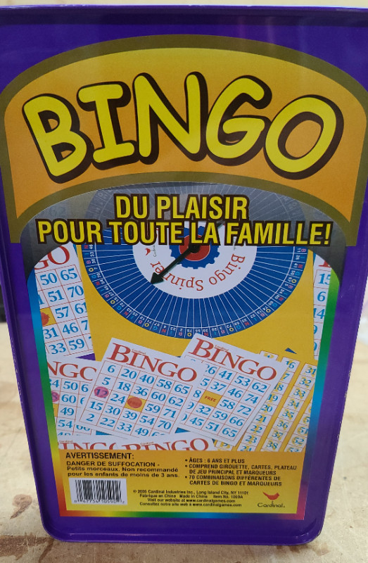 Bingo - Game in Toys & Games in Gatineau