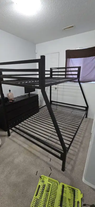 Bunk bed, including mattresses for sale -$50, View more