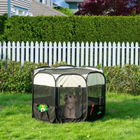 Fabric Pet Dog Cat Puppy Playpen, Rabbit Guinea Pig Play Pen Por