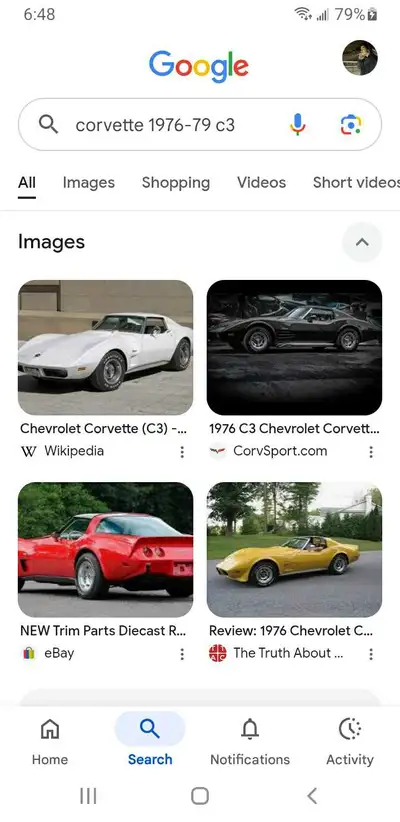 Bespoke 1976-79 C3 Corvette steering wheel, in a mint condition unused. Not interested in trading, s...