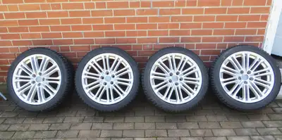 18" OAM Audi A4/A5 Rims and 245-40-18 Continental Wintercontact snow Tires. I sold the car so these...