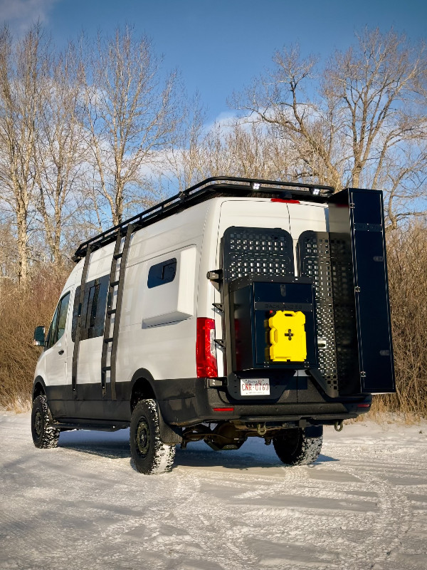 2019 White 4x4 Cargo Sprinter Van for SALE! BACKLAND's  Demo Van in Cars & Trucks in Calgary - Image 2