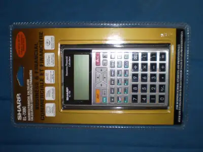 HP 10B Financial Calculator with Manual $50 HP 17BII Business (Financial) Calculator $50 Sharp EL-73...