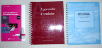FRENCH.. Translation and Workbooks...  French books