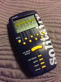 Radica Pocket Solitaire Handheld Electronic Game