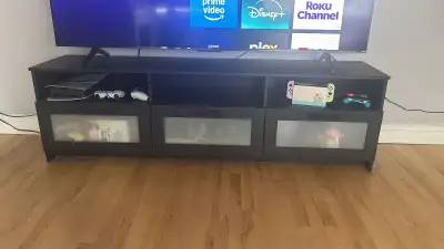 Hi, I’m selling my TV stand from ikea. Bought it in 2024, no dents or scratches on it. Pickup only(D...