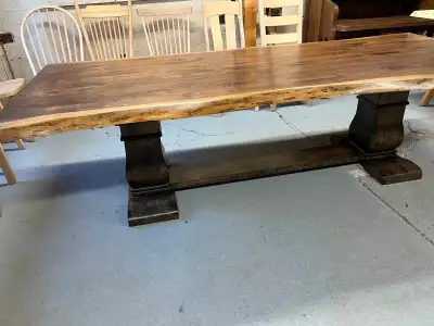 From Our Showroom  Live Edge Walnut Dining Table, View more