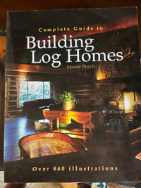 Log Home or Cabin- design and building library.  Over $200 in am