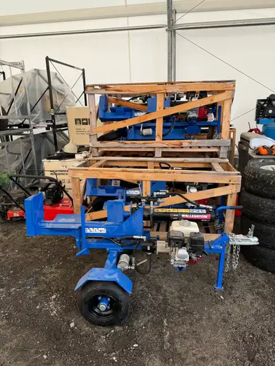 Wallenstein log splitter, View more