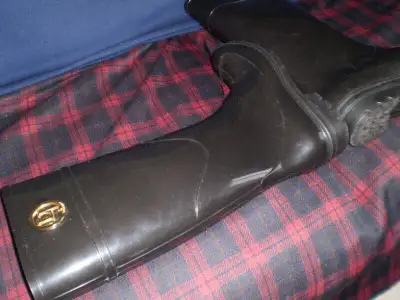 Lemon Jelly Rubber Rain Boots, Women's size 40, View more