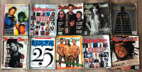 Vintage Rolling Stone Magazines from the 90's