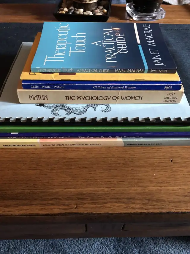 Used text books from the GB Assaulted Women and Children Program in Textbooks in City of Toronto - Image 4