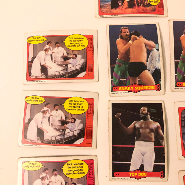 1985 WWF O Pee Chee Wrestling Cards Lot of 15 in Arts & Collectibles in City of Toronto - Image 3