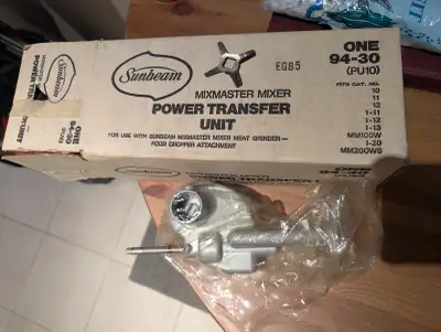 Vintage Sunbeam Mixmaster Mixer Power Transfer Unit PU10, View more