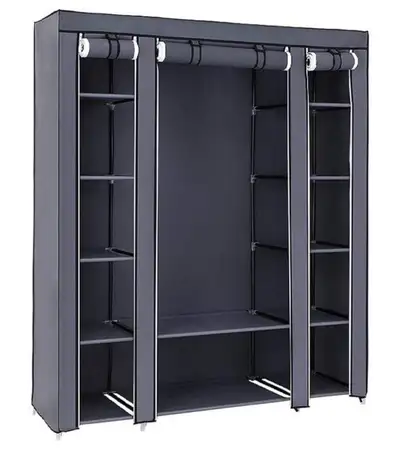Portable closet with cover: 150 * 45 * 172cm, View more