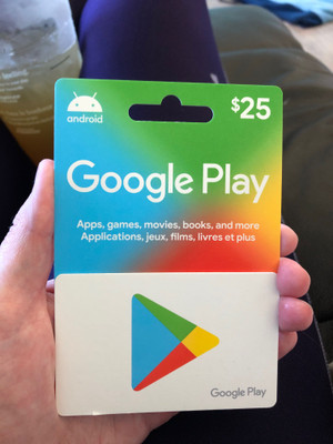 Google Play Gift Cards In Canada Kijiji
