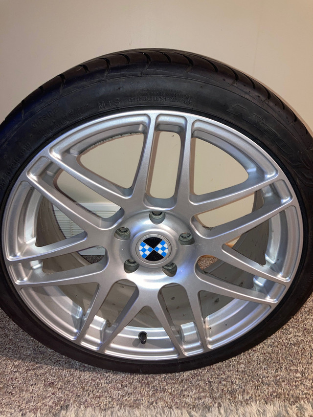 E46 5x120  18’ Apex wheels  in Tires & Rims in Strathcona County