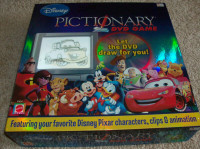 Disney Pictionary DVD Game-complete, excellent condition