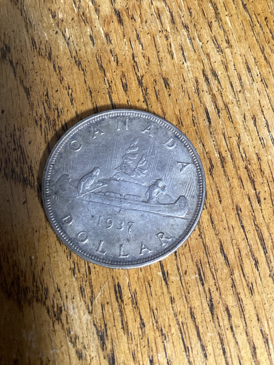1937 Canadian Silver Dollar King George VI. | Arts & Collectibles ...