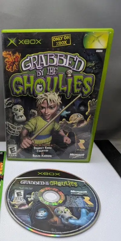 Game Disk + Box Grabbed By The Ghoulies Xbox OG $34, View more