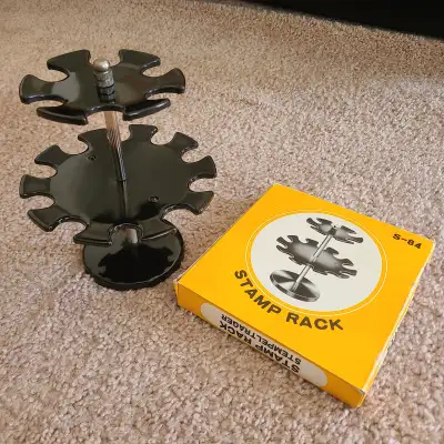Metal Stamp Rack, 2 tiers, holds up to 16 stamps, View more