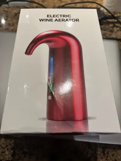 I'm selling a brand-new electric wine aerator that effortlessly enhances the flavour of your favouri...