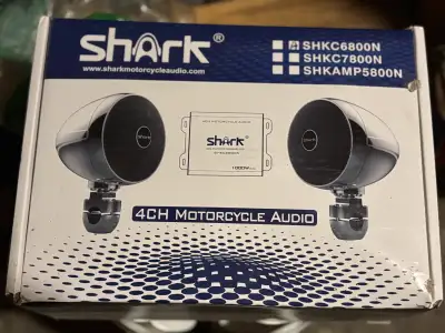 Shark audio motorcycle 4ch