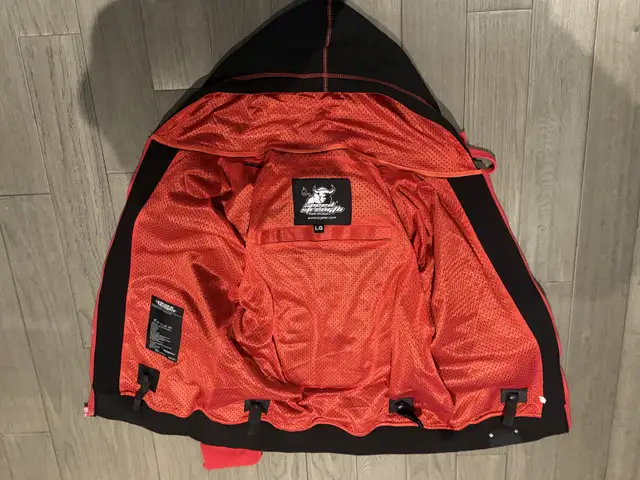 Speed and Strength Run With the Bulls Motorcycle Hoodie in Men's in Hamilton - Image 9