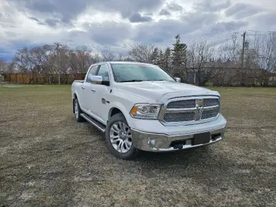 2015 Ram 1500 Laramie Longhorn EcoDiesel 4x4 crew cab, 5'7 box. Fully deleted, custom tuned, clean t...
