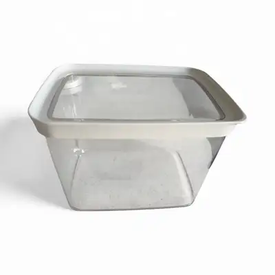 Square Clear plastic food container, View more